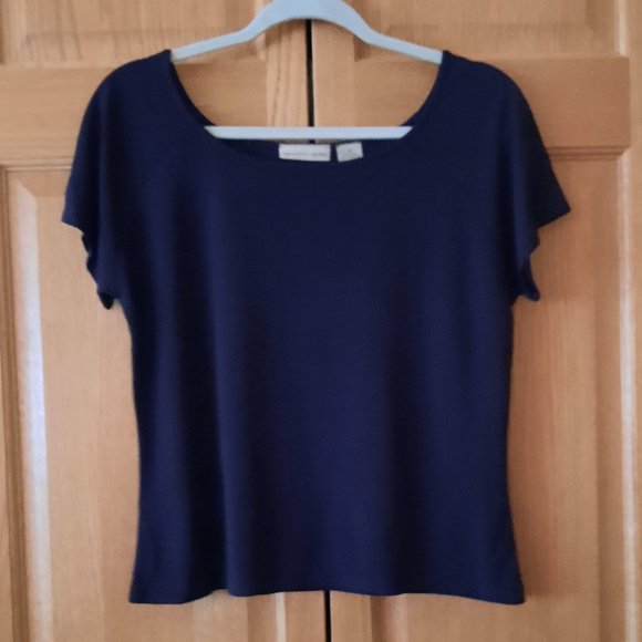 **PRICE DROP** Apostrophe Strap Dress W/Matching Overtop, Dress L, Top M - Picture 5 of 7